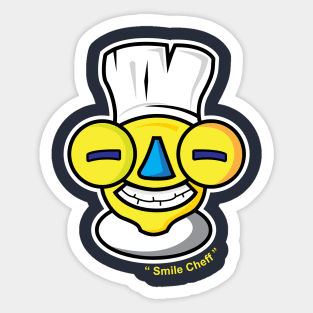 smile cheff Sticker